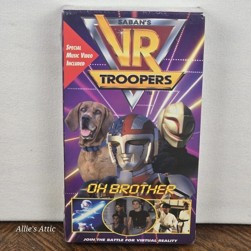 VR Troopers Oh Brother VHS Tape 1994 Saban Rare NEW Sealed